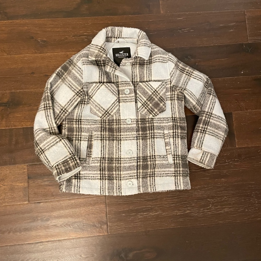 Hollister Plaid Shacket